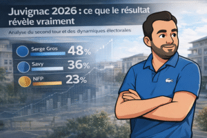 Carte et analyse du vote Juvignac 2026 : résultats du second tour des municipales, Serge Gros vainqueur
