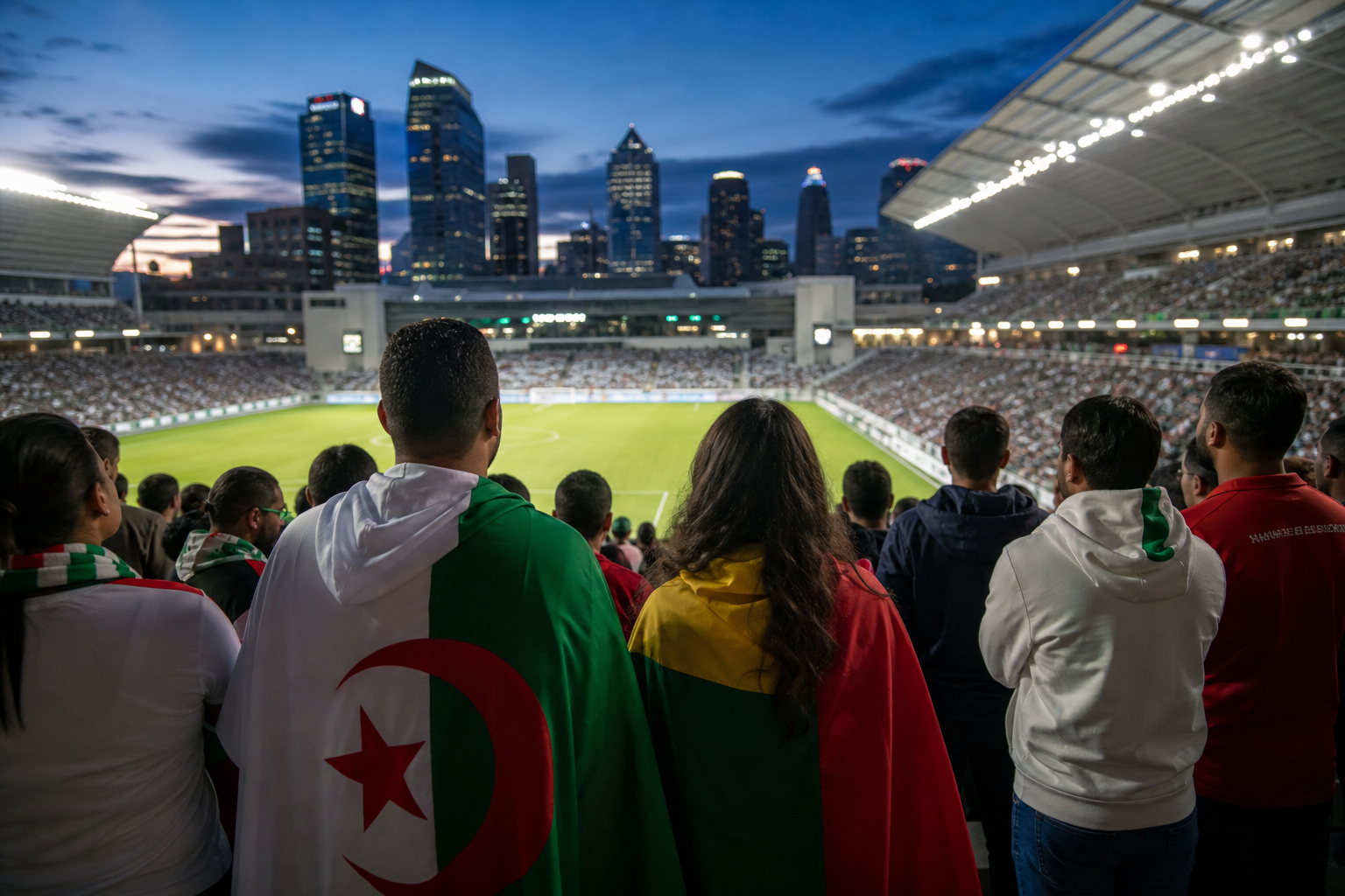 Algérie–Bolivie : les Verts à Kansas City, un rendez-vous suivi des deux rives