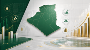 Tableau de bord économique de l’Algérie avec croissance, énergie, agriculture et investissements