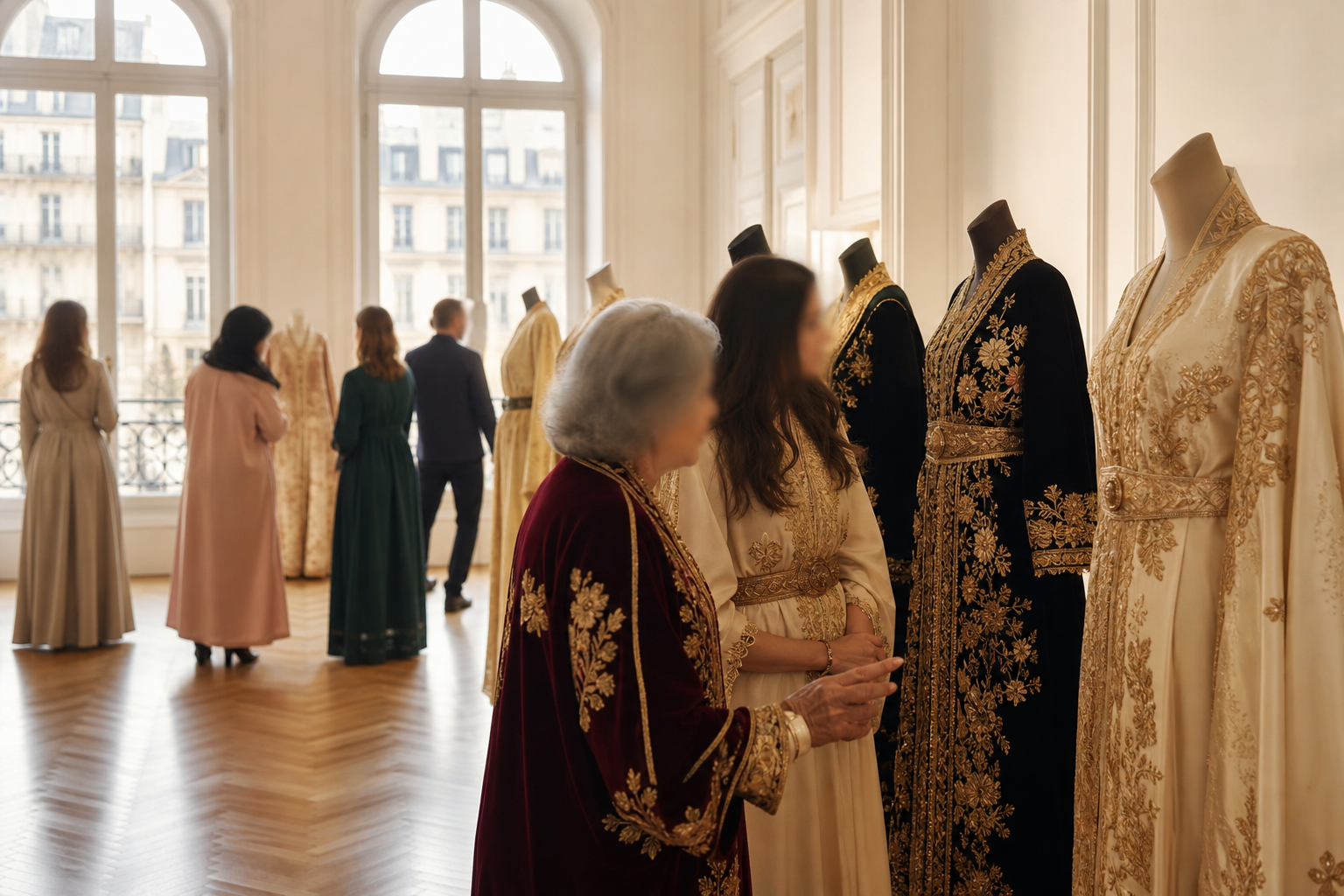 Exposition de la blouza algérienne à Paris : un patrimoine vivant entre mémoire, élégance et transmission