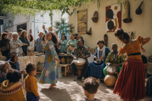 Cultures africaines en mai 2026 avec événement culturel, public multiculturel et diasporas en France