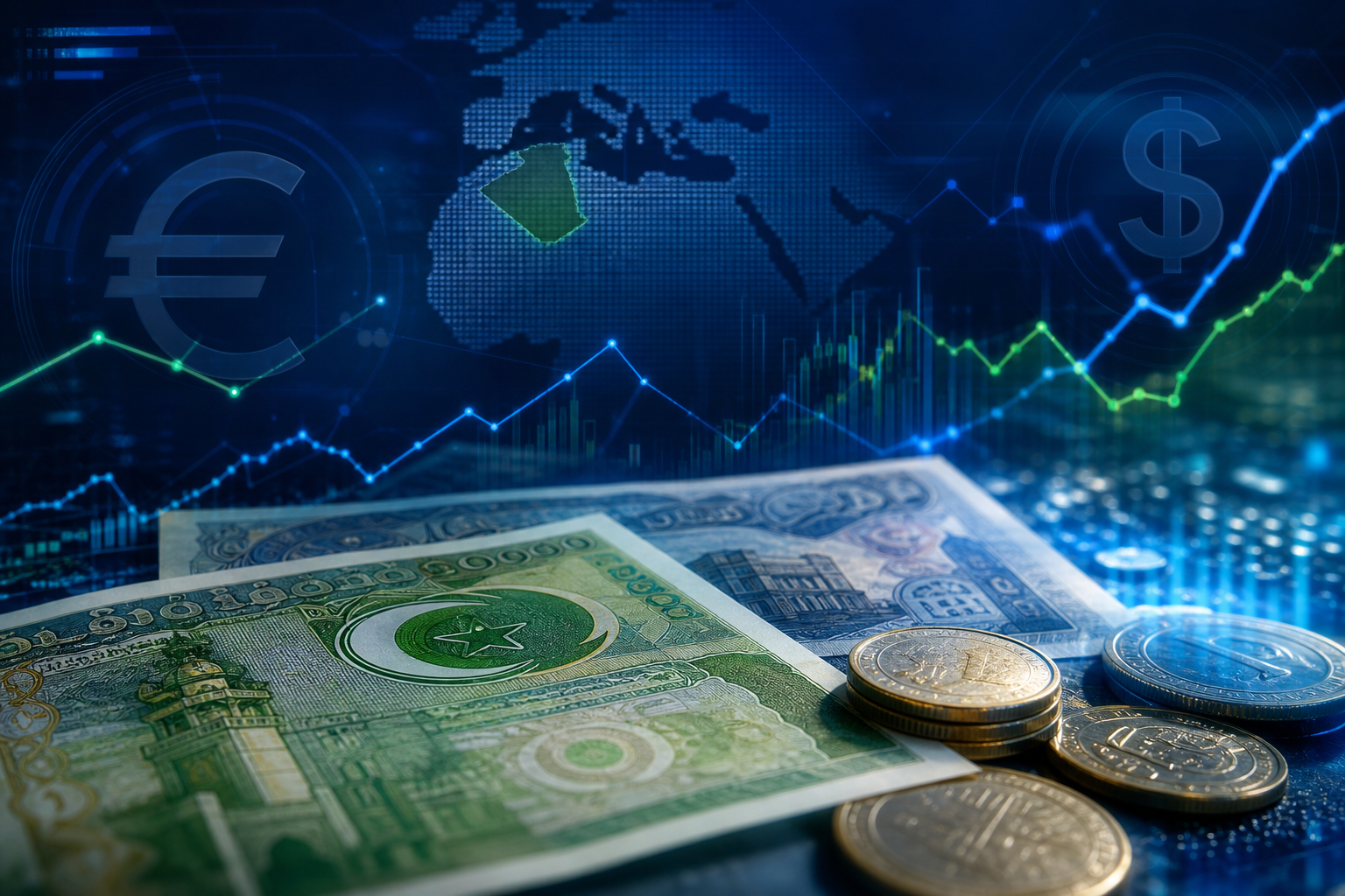 Taux dinar algérien euro et dollar — vendredi 5 juin 2026 : marché officiel et marché noir
