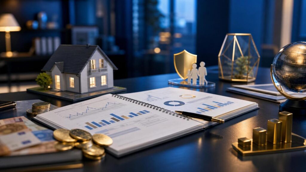 Épargne 2026 des ménages français avec Livret A, assurance-vie, PEA et immobilier locatif
