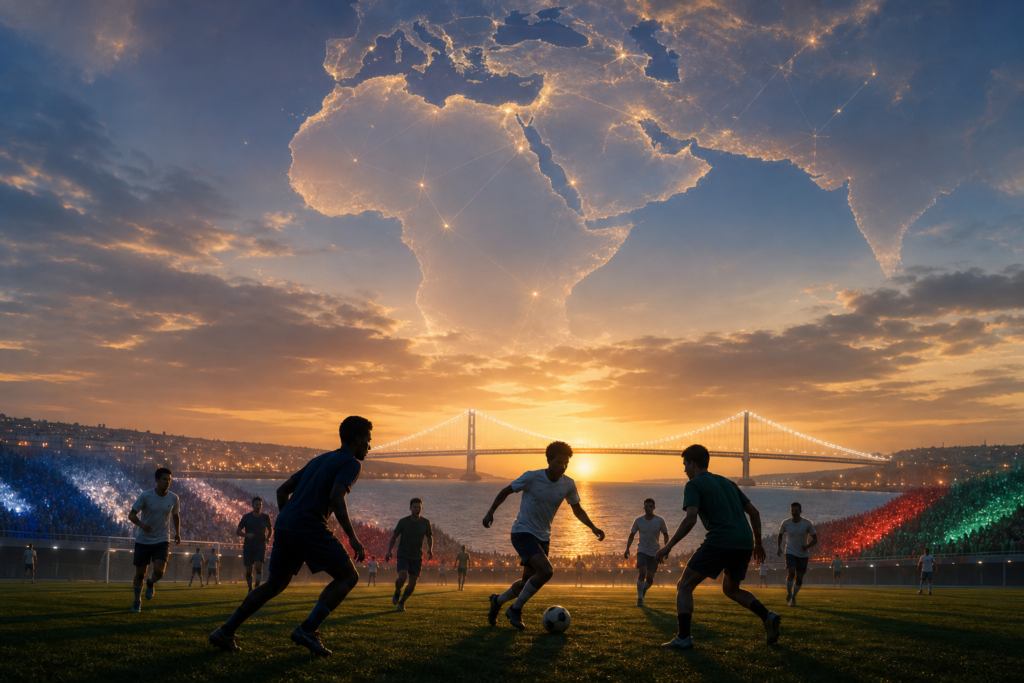 Football binationaux entre France, Afrique et Algérie, lien sportif des diasporas