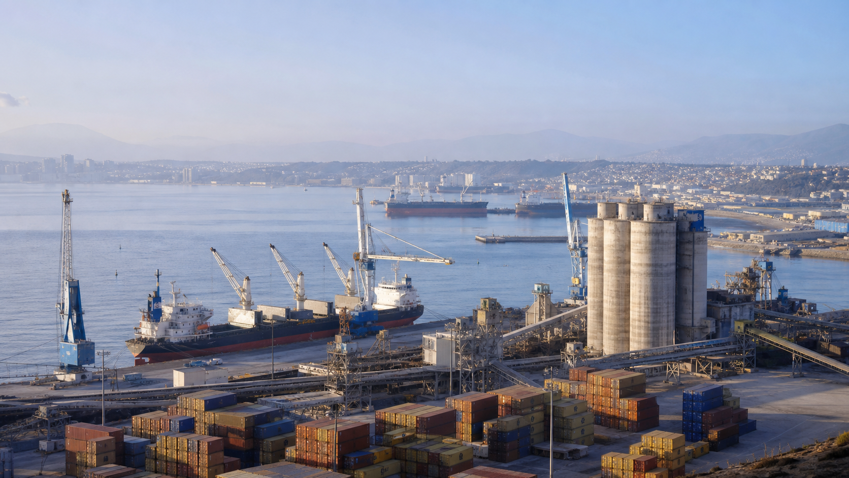 Port d’Annaba : les exportations de ciment confirment la dynamique hors hydrocarbures
