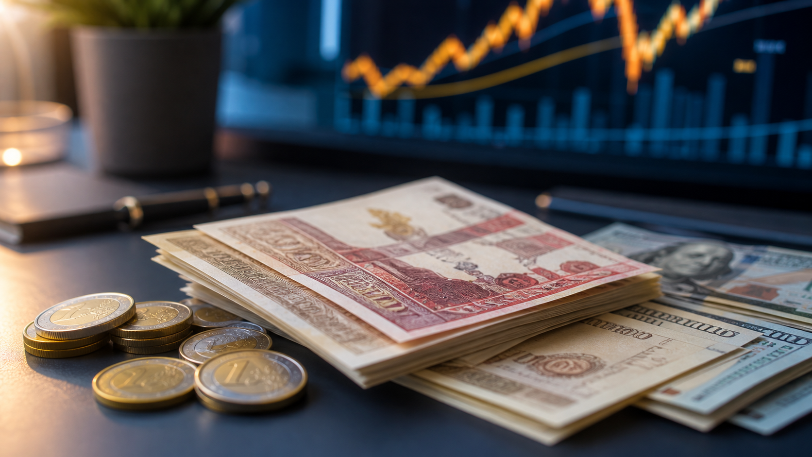 Taux de change Dinar algérien — lundi 6 avril 2026 : Euro, Dollar et marché noir