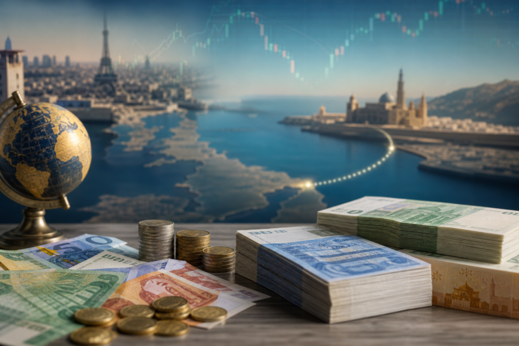 Taux du dinar algérien face à l’euro et au dollar le 14 juin 2026, marchés officiel et parallèle