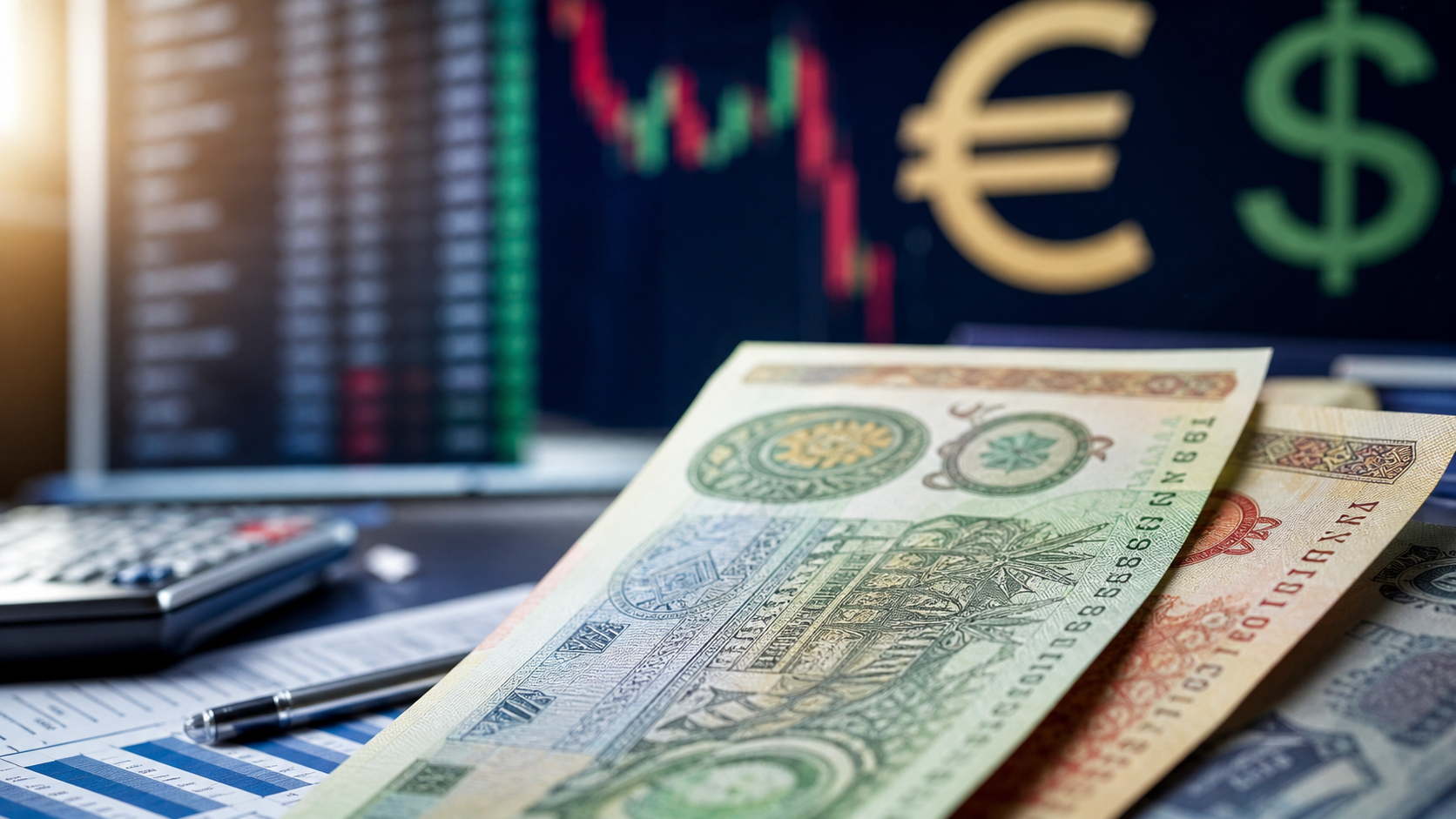 Taux dinar algérien euro et dollar — lundi 15 juin 2026 : marché officiel et marché noir