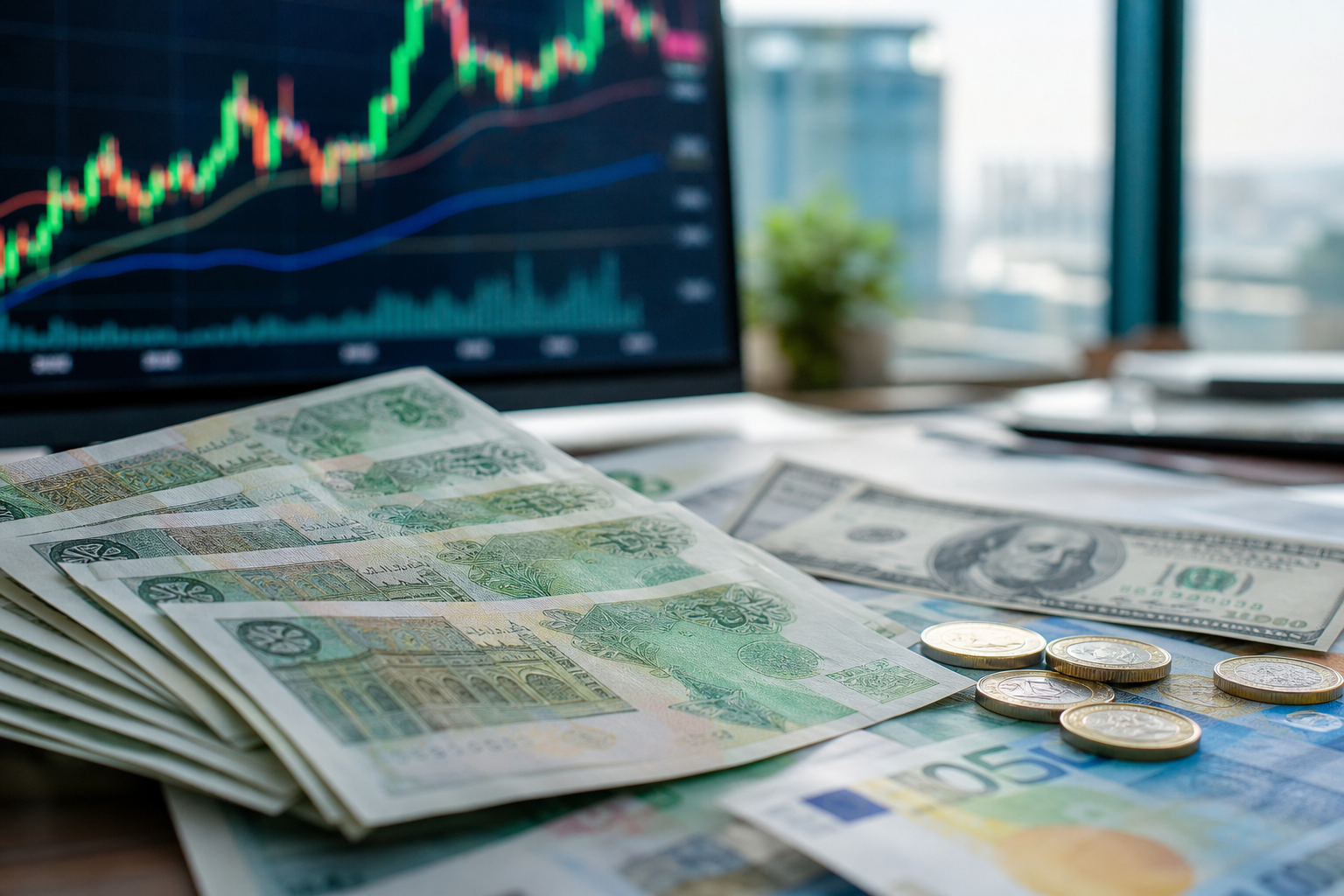 Taux dinar algérien euro et dollar — lundi 18 mai 2026 : marché officiel et marché noir