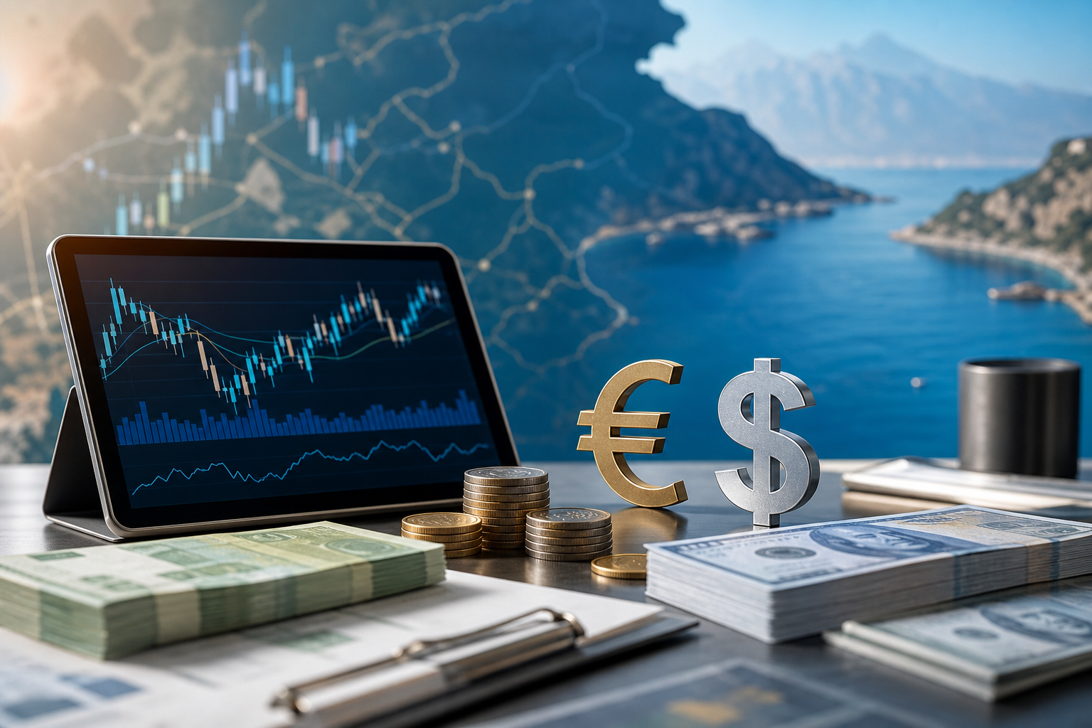 Taux dinar algérien euro et dollar — lundi 25 mai 2026 : marché officiel et marché noir