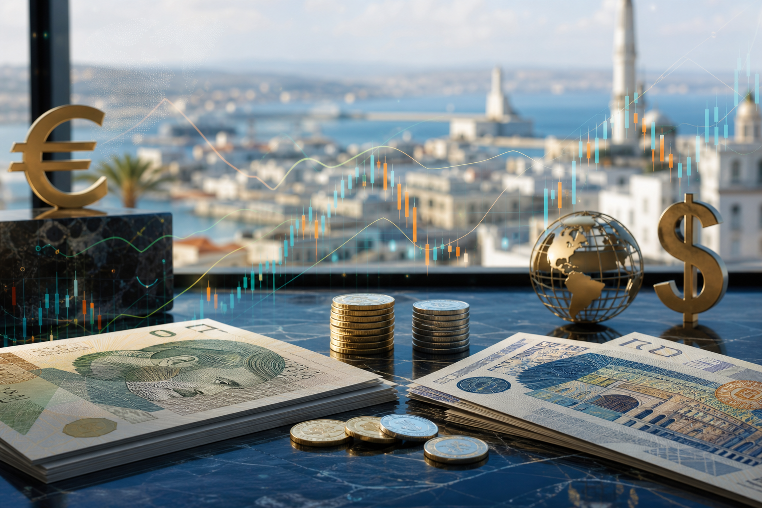 Taux dinar algérien euro et dollar — jeudi 30 avril 2026 : marché officiel et marché noir