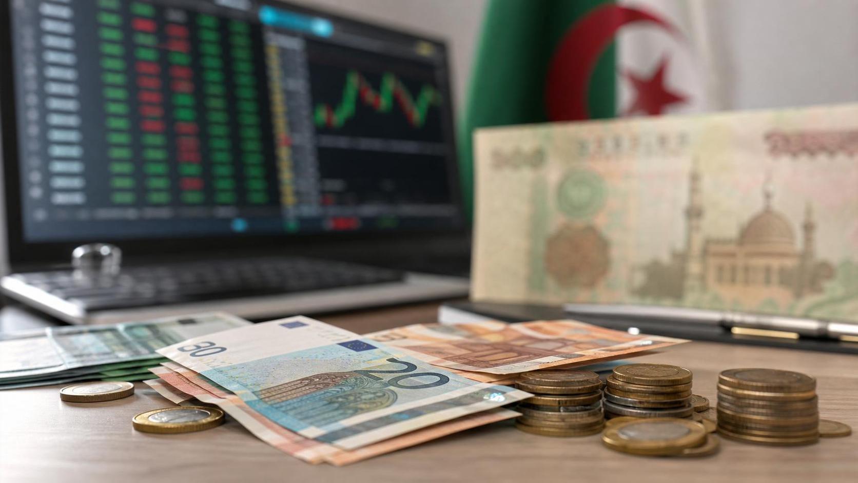 Taux dinar algérien euro et dollar — jeudi 7 mai 2026 : marché officiel et marché noir