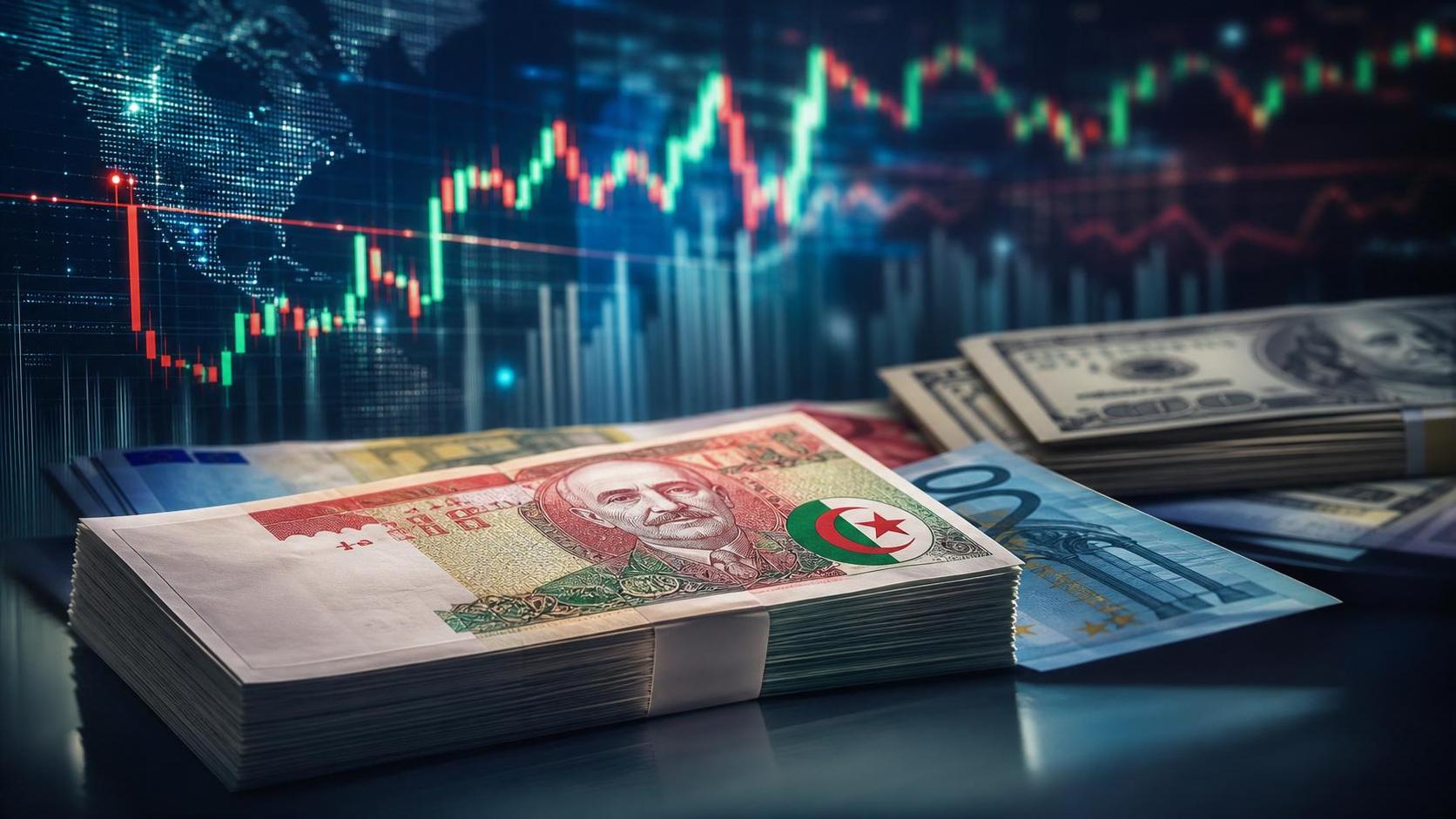 Taux dinar algérien euro et dollar — mercredi 17 juin 2026 : marché officiel et marché noir