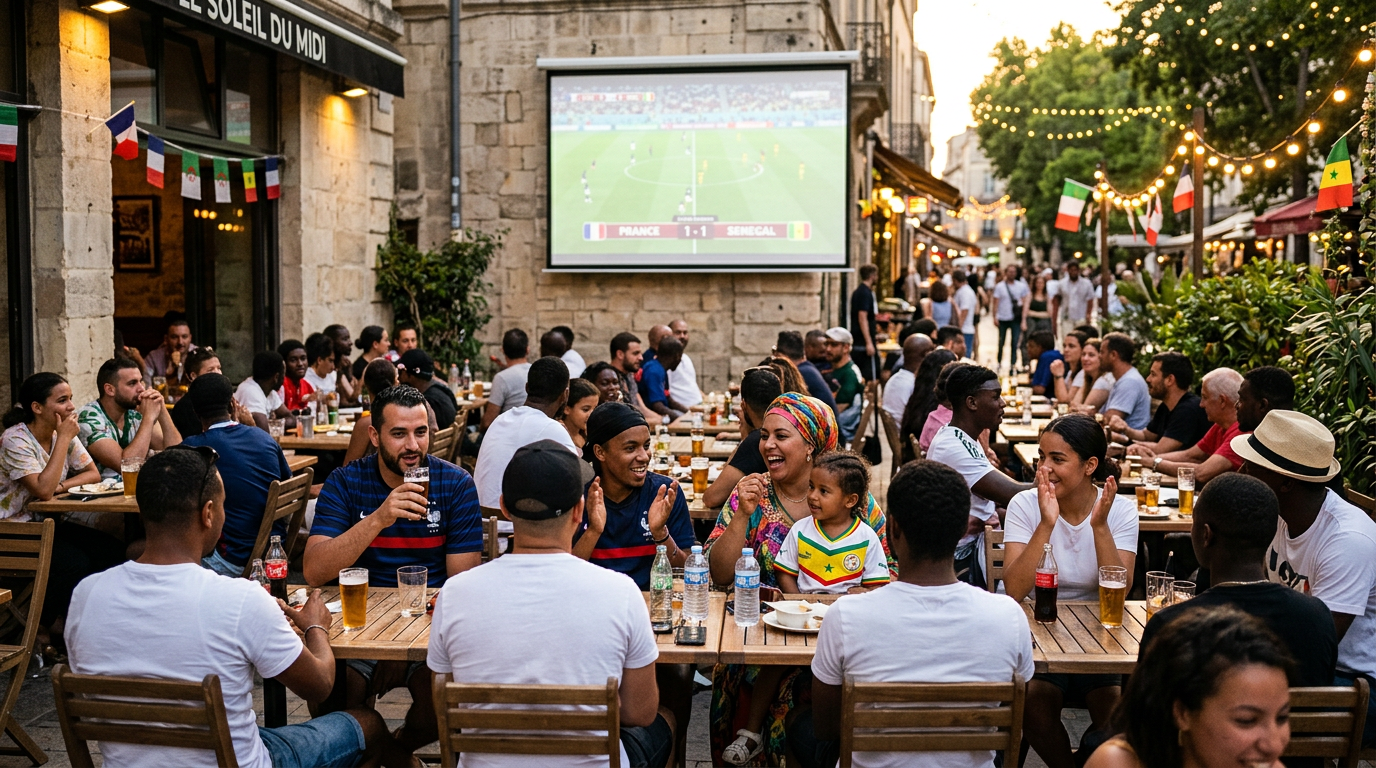 Football à Montpellier : quand les diasporas vivent les matchs ensemble