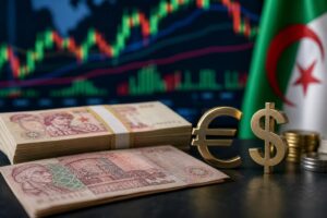 Taux du dinar algérien face à l’euro et au dollar, marché officiel et marché parallèle