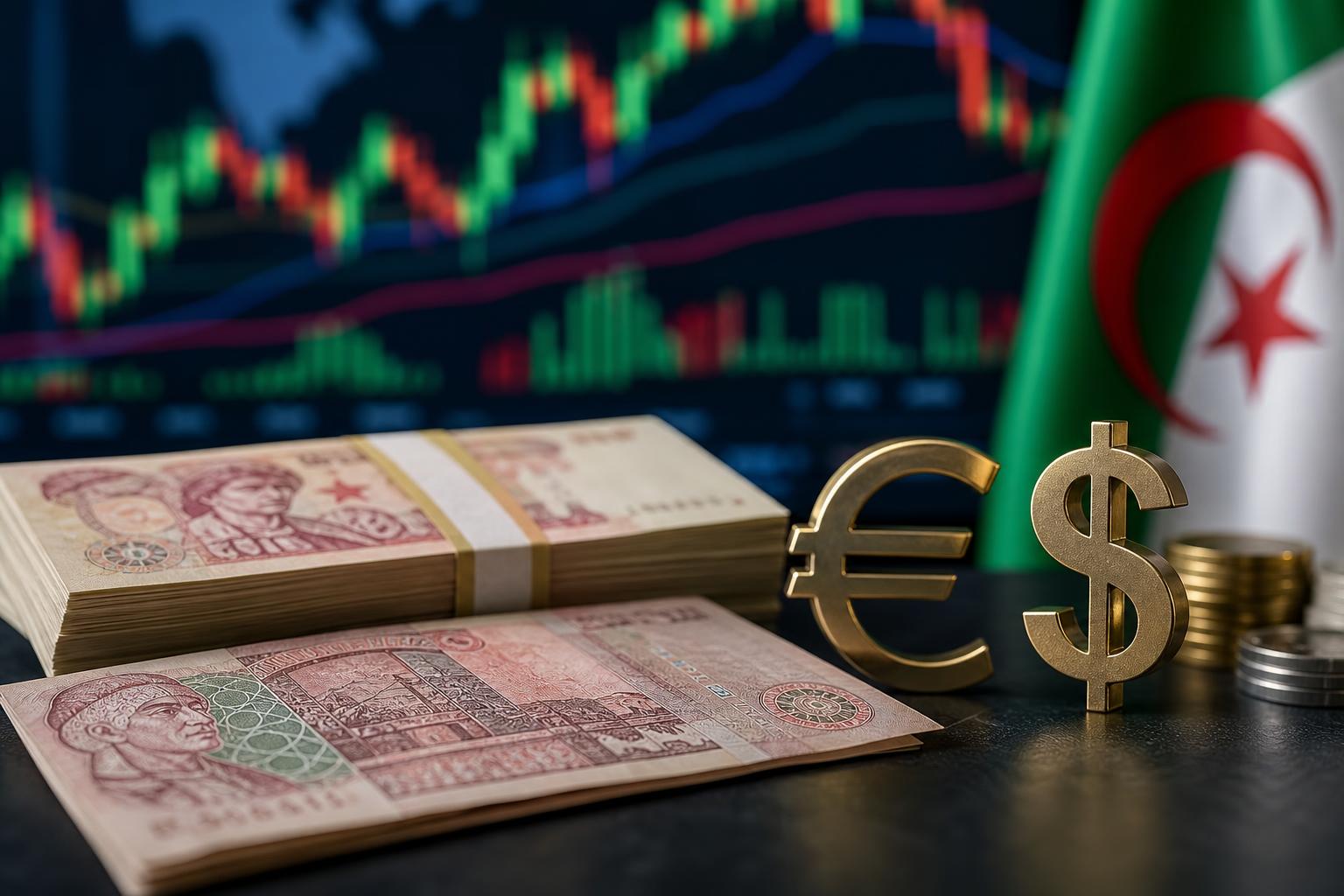 Taux dinar algérien euro et dollar — jeudi 2 juillet 2026 : marché officiel et marché noir