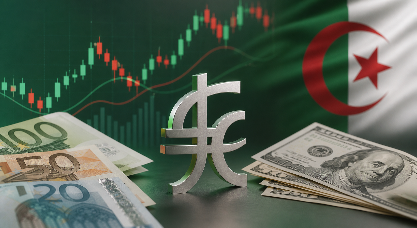 Taux dinar algérien euro et dollar — samedi 18 juillet 2026 : marché officiel et marché noir
