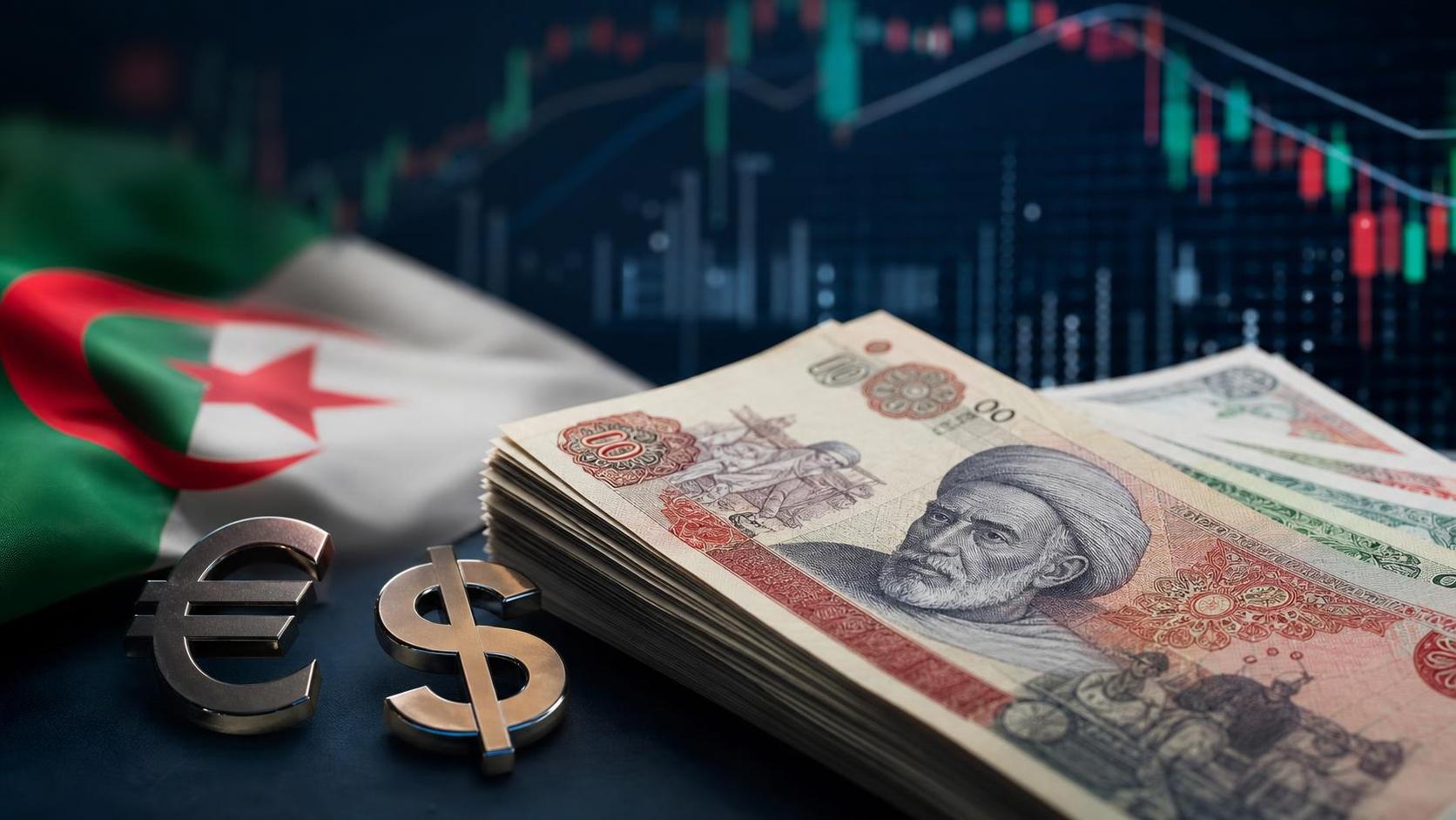 Taux dinar algérien euro et dollar — mercredi 29 juillet 2026 : marché officiel et marché noir