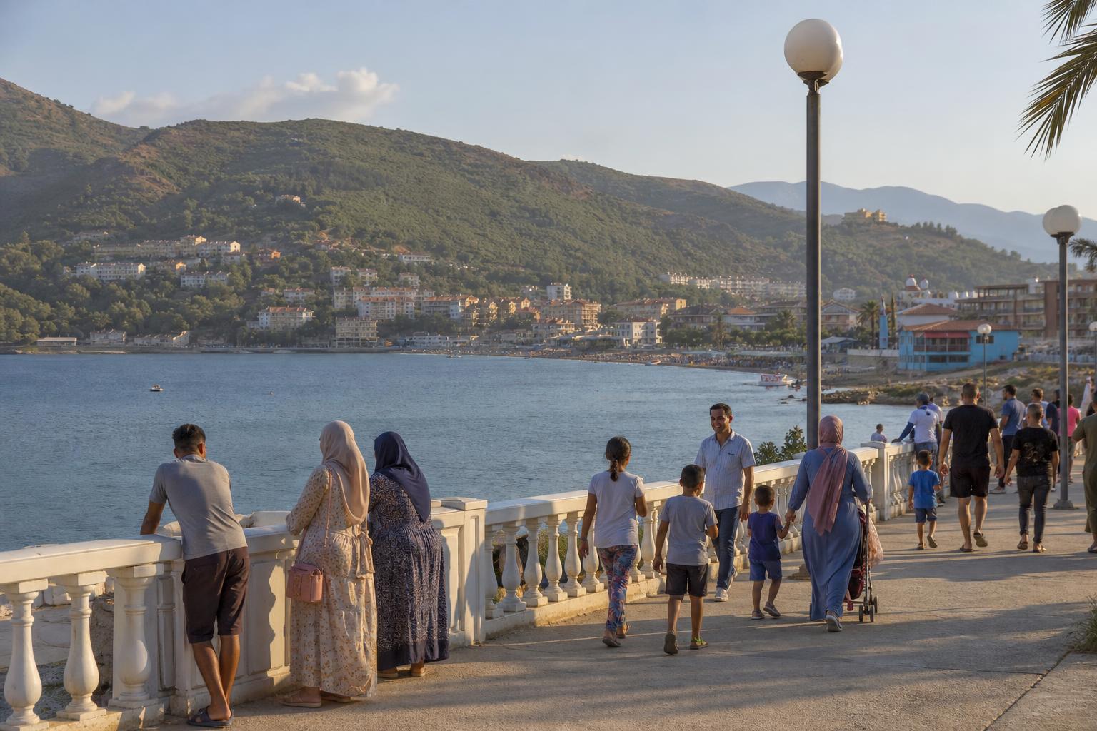 Vue côtière inspirée de Béjaïa, patrimoine et tourisme local en Kabylie