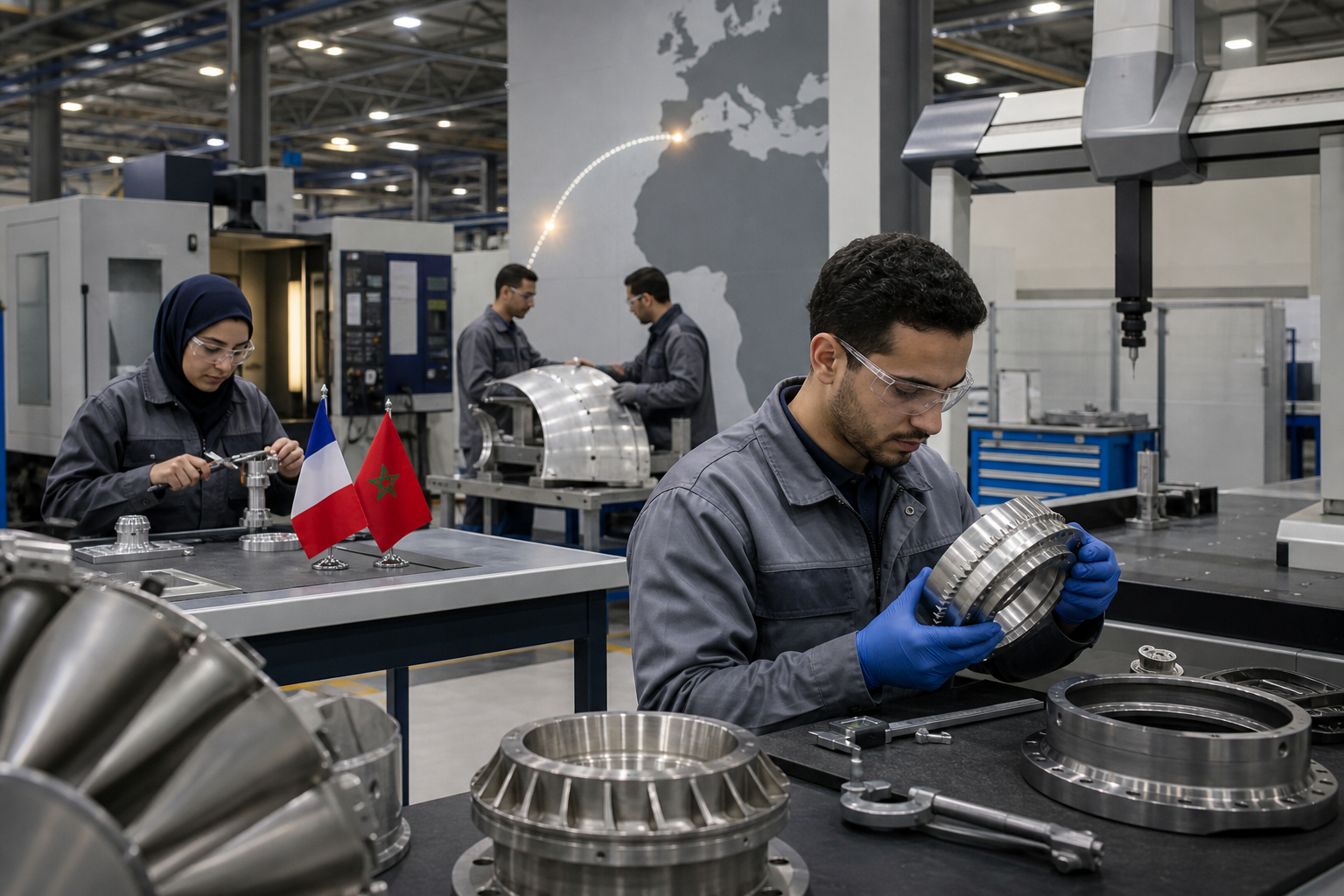 Aéronautique : Curtiss-Wright prépare une implantation industrielle au Maroc