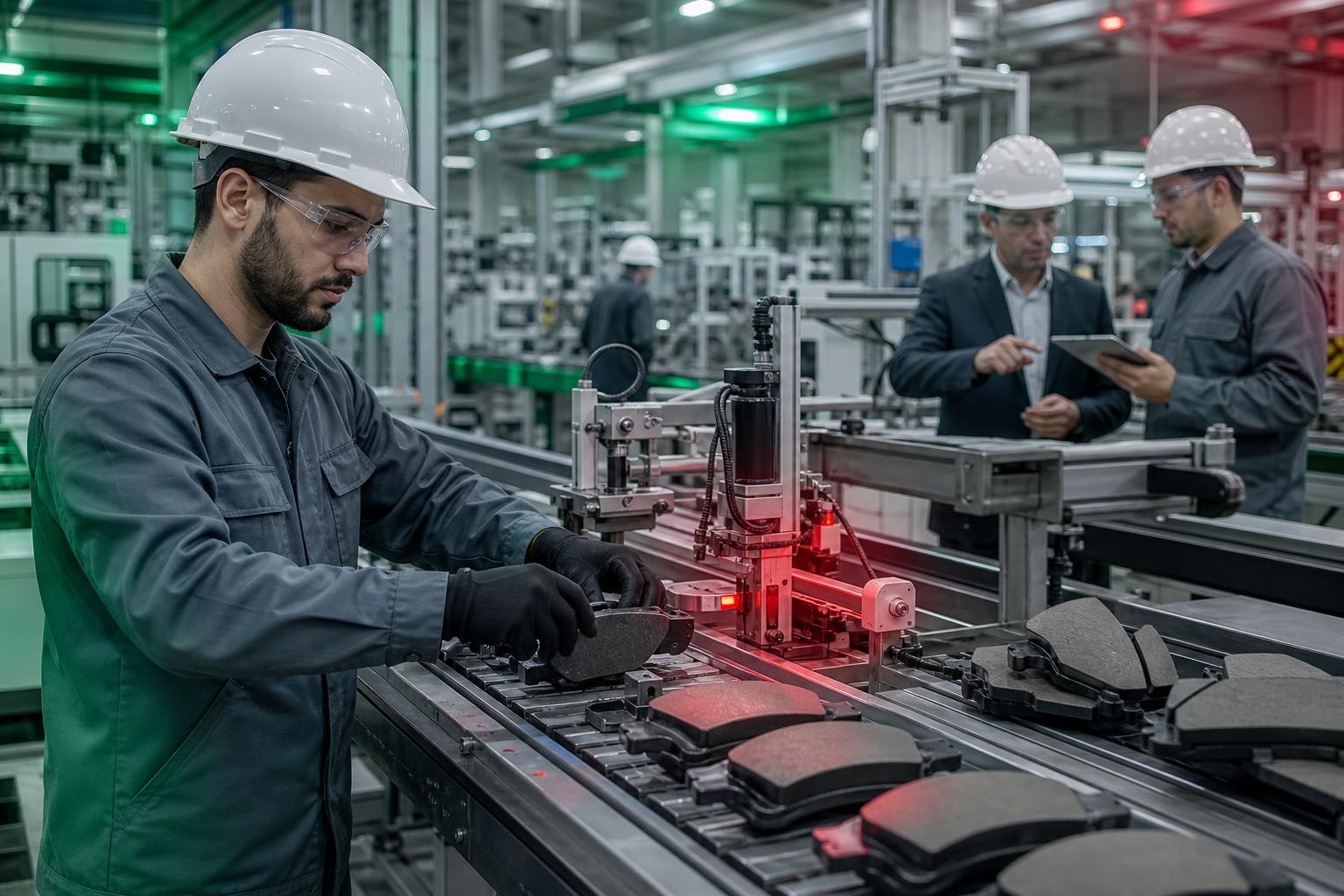 À Alger, une usine de plaquettes de frein relance la sous-traitance auto