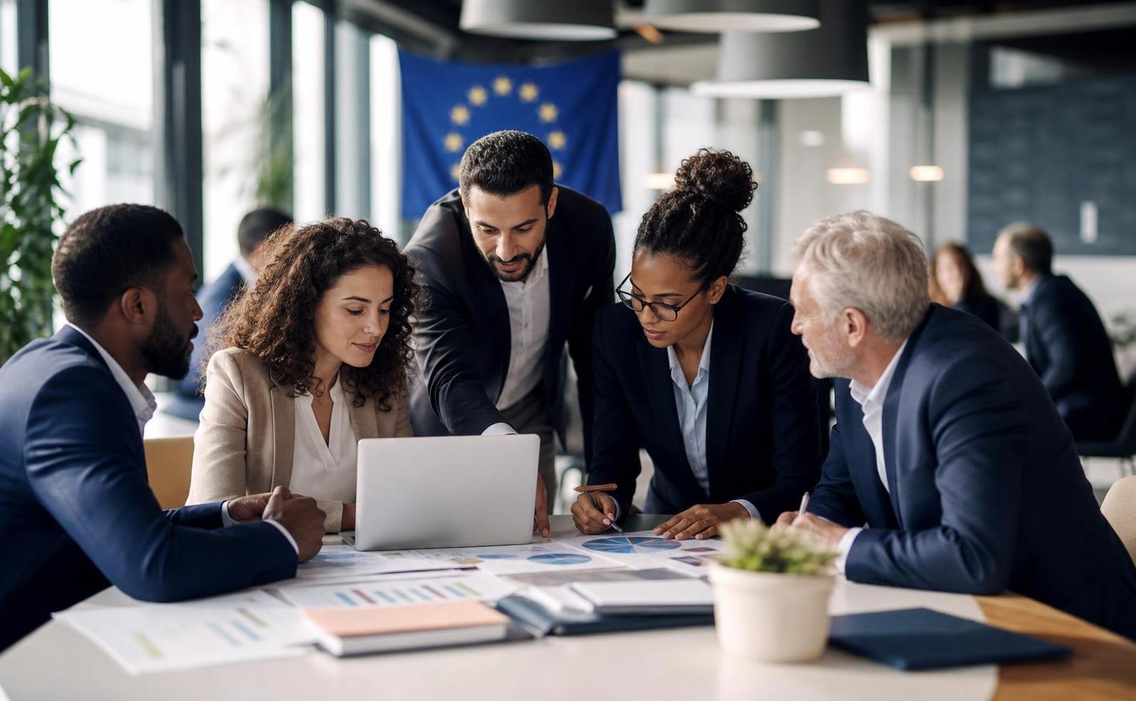 Entrepreneurs francophones suivant l’économie européenne
