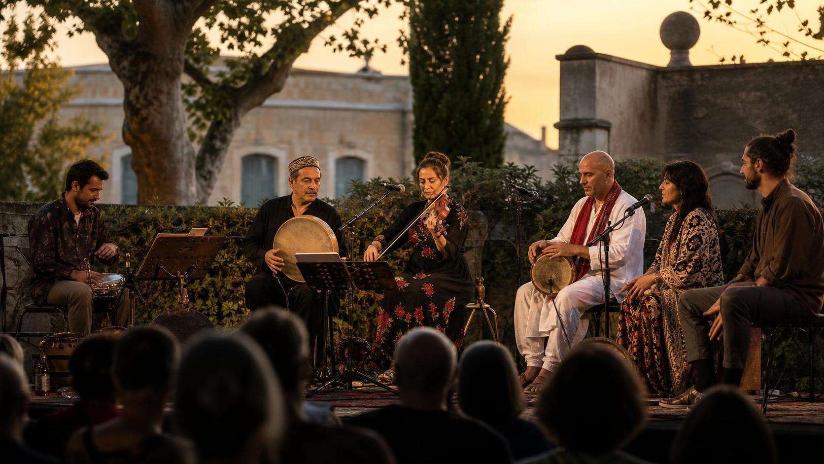 Concert arabo-andalou estival à Lattes près de Montpellier