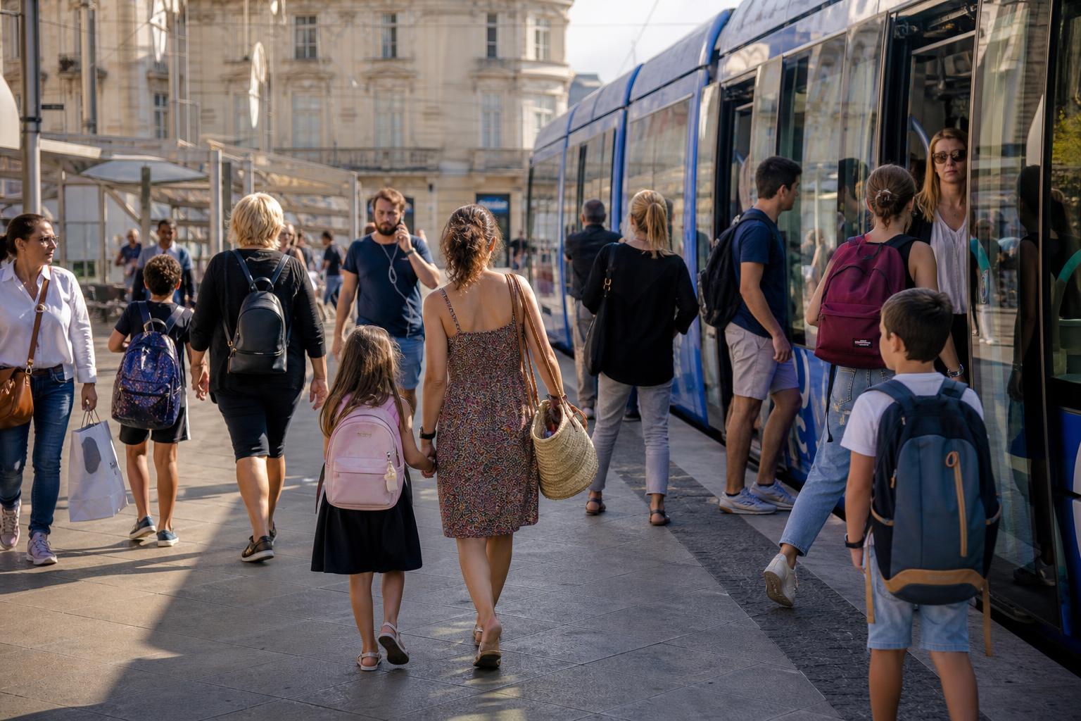 Rentrée à Montpellier : habitants, tramway et commerces de proximité