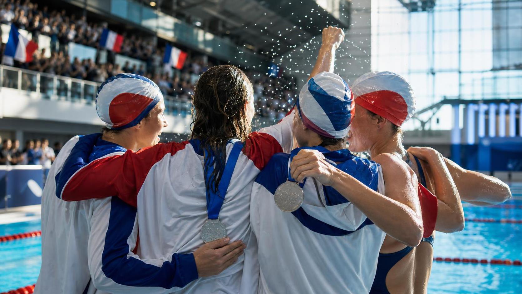 Natation : l’argent du relais français donne un nouvel élan à l’été sportif