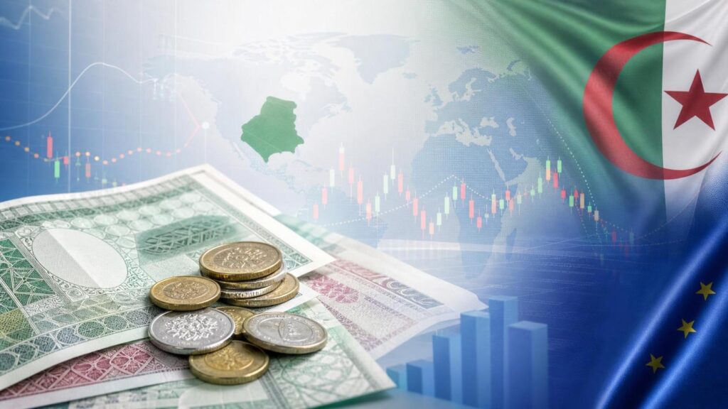 Taux dinar algérien euro dollar marché officiel et marché noir