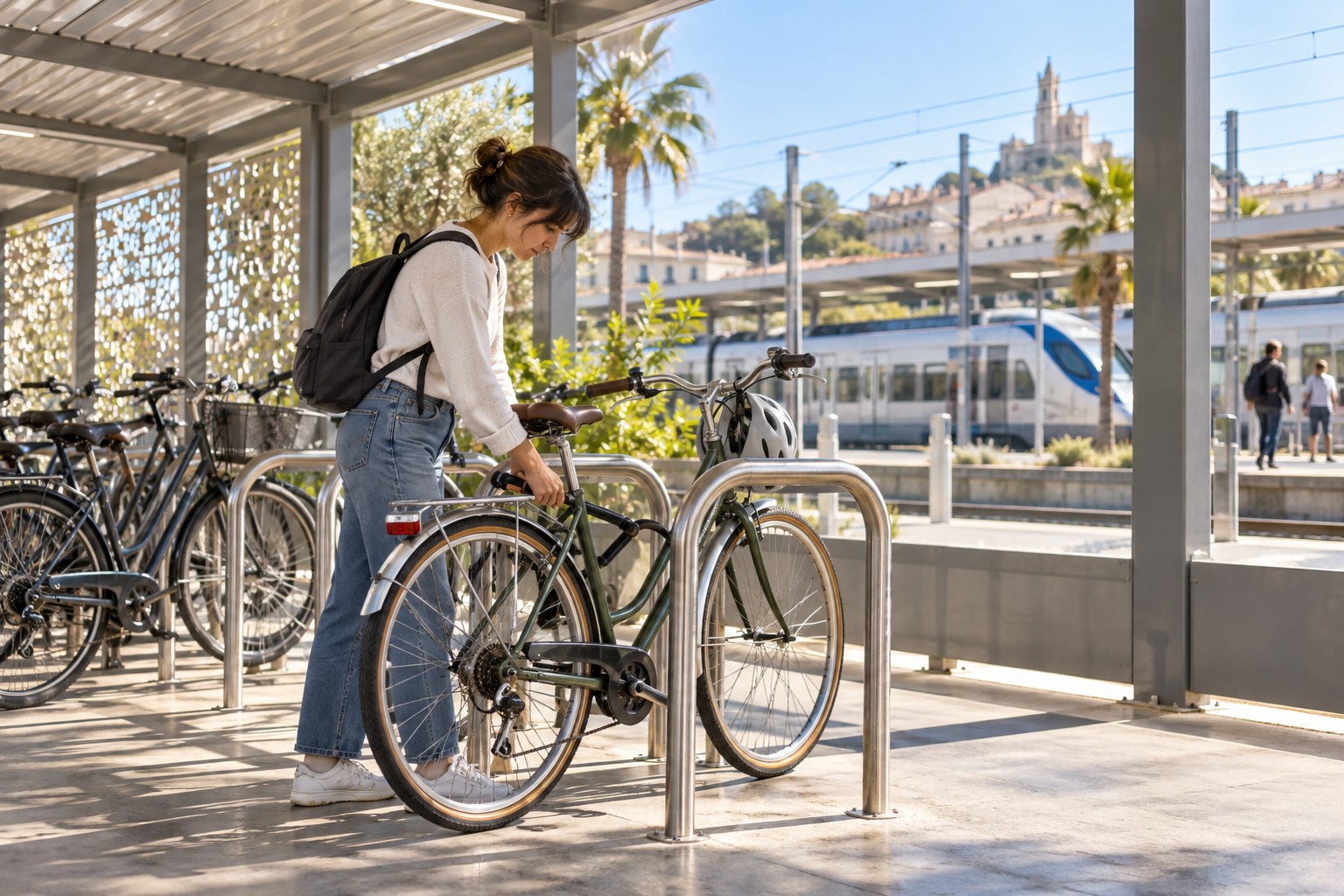 Montpellier : 420 places vélo à Saint-Roch, les repères pour préparer son trajet
