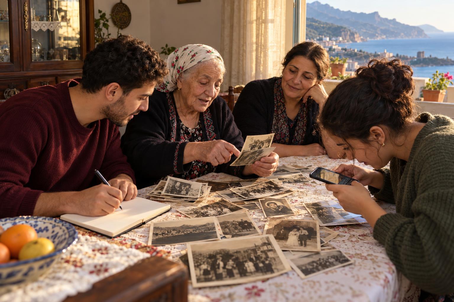 Aokas–Béjaïa : créer un carnet de mémoire familiale entre les deux rives