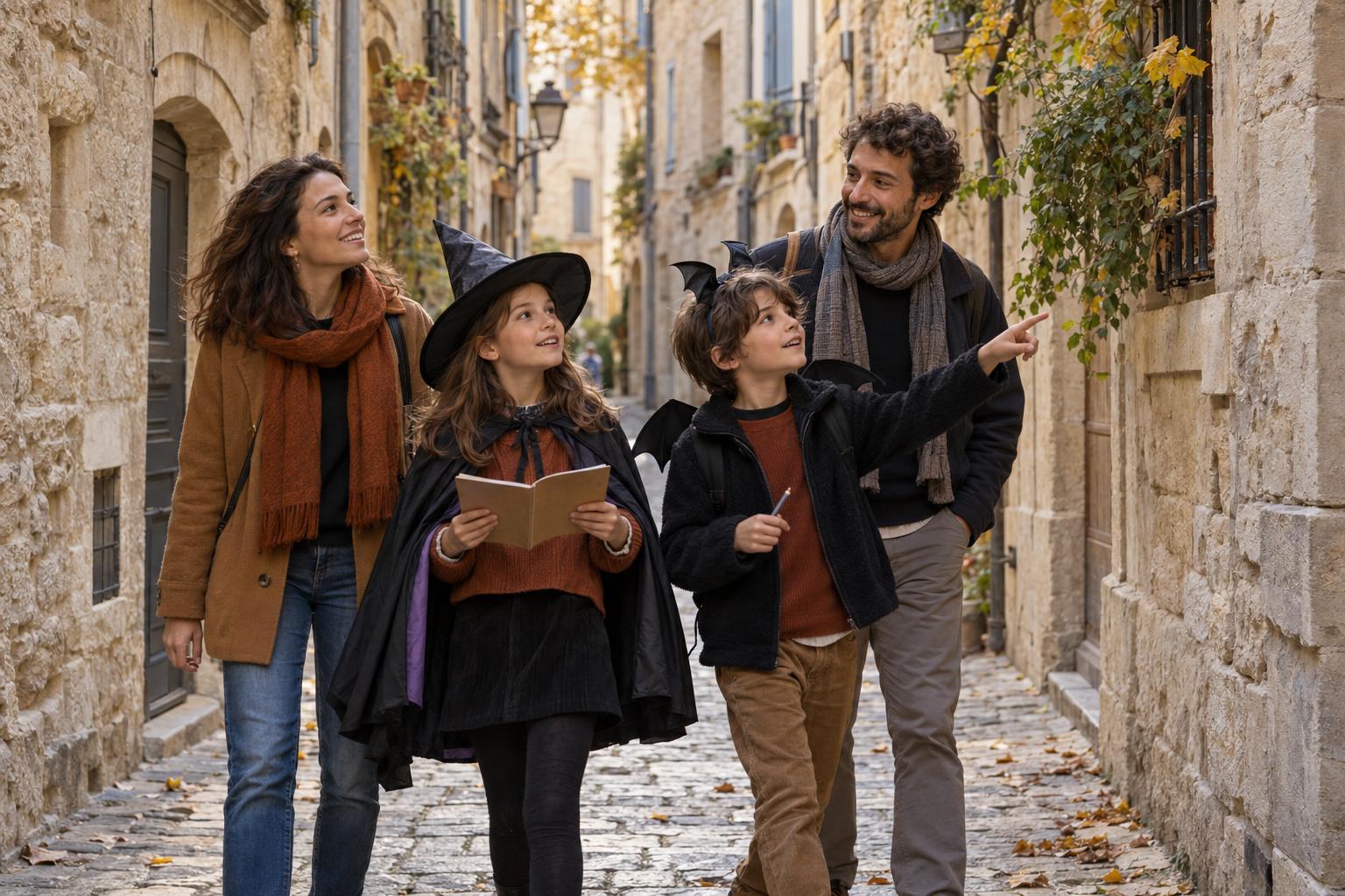 Halloween à Montpellier : une visite-jeu du centre historique pour les 8–11 ans