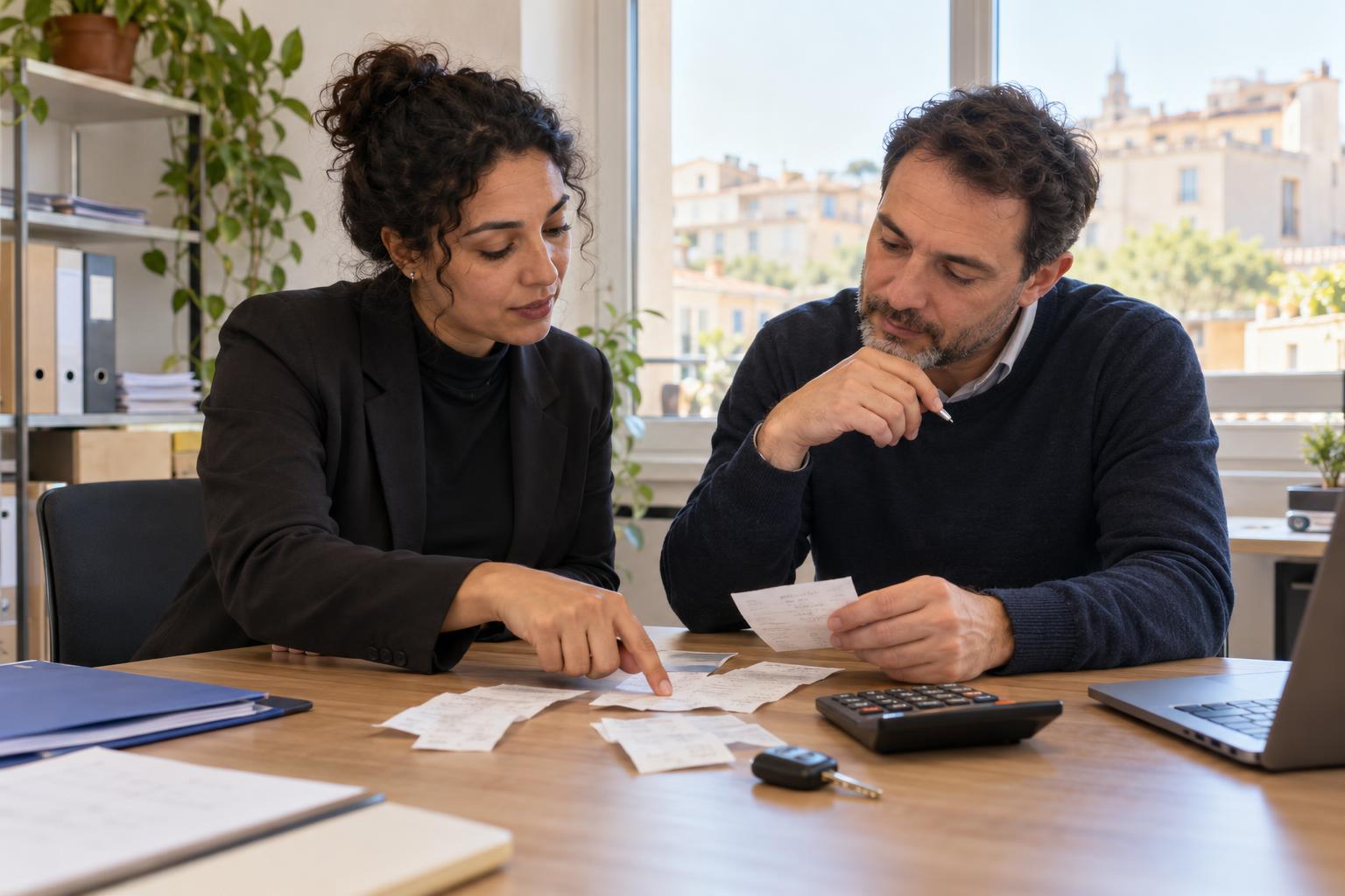Salarié et employeur examinent les frais de trajet domicile-travail