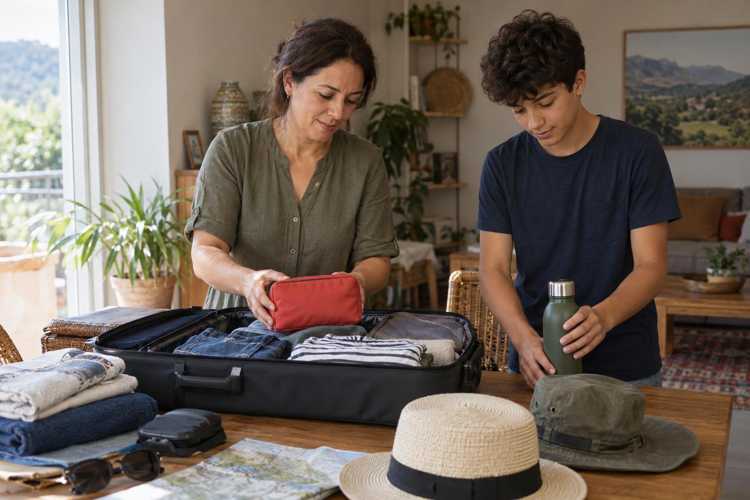 Soummam : préparer une trousse de voyage utile pour toute la famille